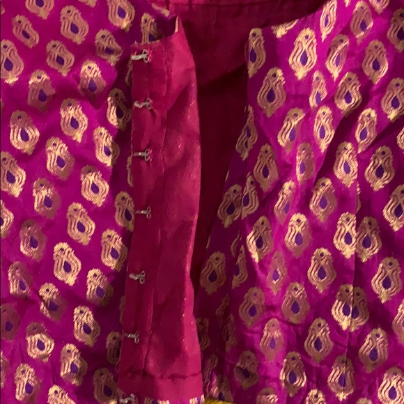 LEHENGA in jewel tones, fits us size 10-12 - Picture 8 of 8